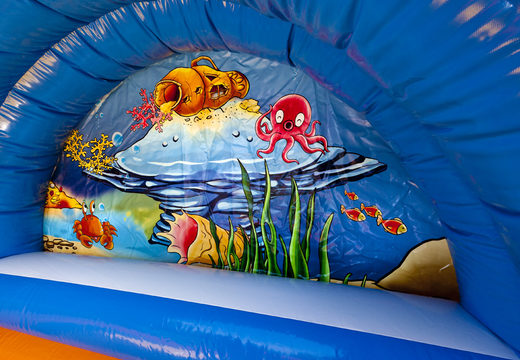 Obtenga su tobogán inflable oceanworld para niños en línea. Ordene toboganes inflables ahora en JB Hinchables España