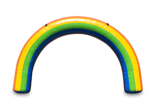 Compre un 9x6m arco de meta inflable de color arcoiris ahora en JB Hinchables España. Ordene arcos de meta inflables en colores y tamaños estándar para eventos deportivos