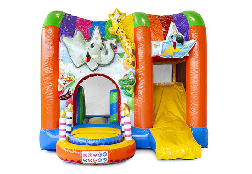 Ordene un pequeño castillo inflable con tobogán para niños. Compre castillos inflables en línea en JB Hinchables España