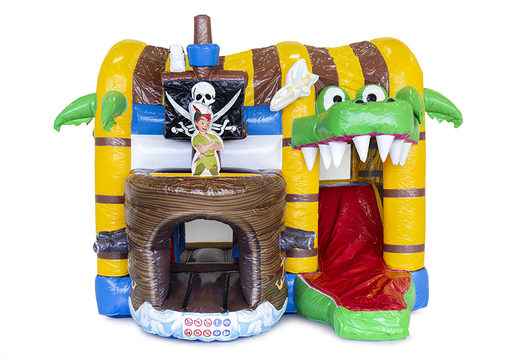 Ordene pequeño castillo hinchable pirata con tobogán para niños. Compre castillos hinchables en línea en JB Hinchables España