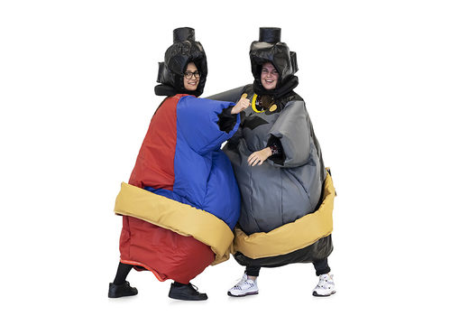 Compre trajes de sumo inflables con el tema de Superman y Batman para jóvenes y mayores. Ordene inflables en línea en JB Hinchables España