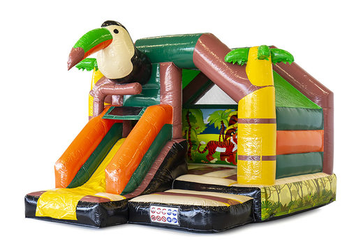Compre castillo hinchable de interior slide combo con tobogán en amazona temático para niños. Ordene castillos hinchables en línea en JB Hinchables España
