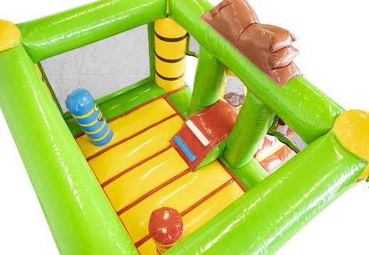 Compra mini castillo hinchable con tobogán para niños en JB Inflatables. Castillos hinchables a la venta en JB Hinchables España
