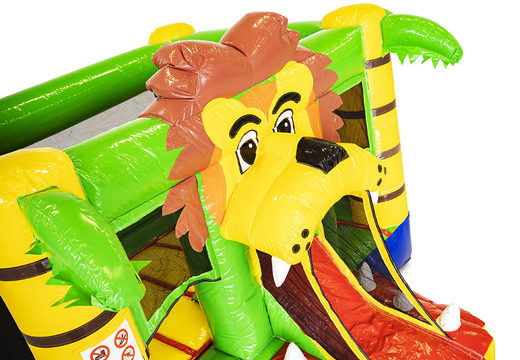 Pequeño castillo hinchable con tema de león a la venta para niños. Compre castillos hinchables en JB Hinchables España