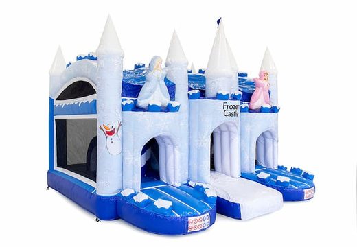 Ordene el castillo hinchable Multiplay XXL Ice con un diseño único y un tobogán para niños. Compre hinchables en línea en JB Hinchables España