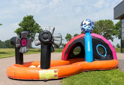 Playzone discoteca castillo hinchable con bolas de plástico y objetos 3D para niños. Compre castillos hinchables en línea en JB Hinchables España