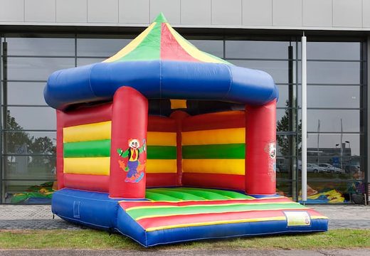 Castillo hinchable estándar carrusel a la venta en tema de circo para niños. Compre castillos hinchables de interior en línea en JB Hinchables España