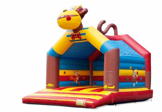 Compre un gran castillo hinchable interior con un tema de mono para niños. Ordena castillos hinchables en línea en JB Hinchables España