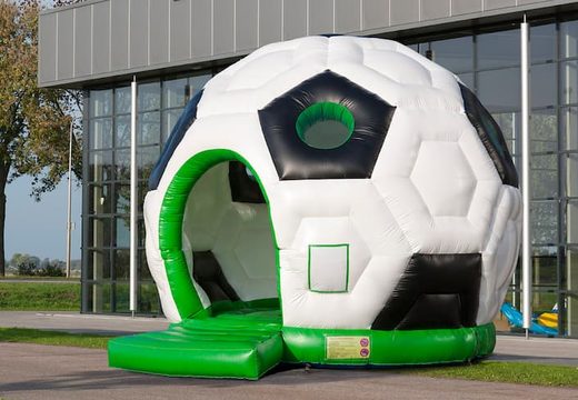 Gran castillo hinchable con techo en tema fútbol para niños. Compra castillos hinchables en línea en JB Hinchables España
